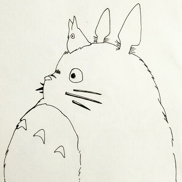 Artstation Totoro My Neighbor Totoro Zenith Rathod