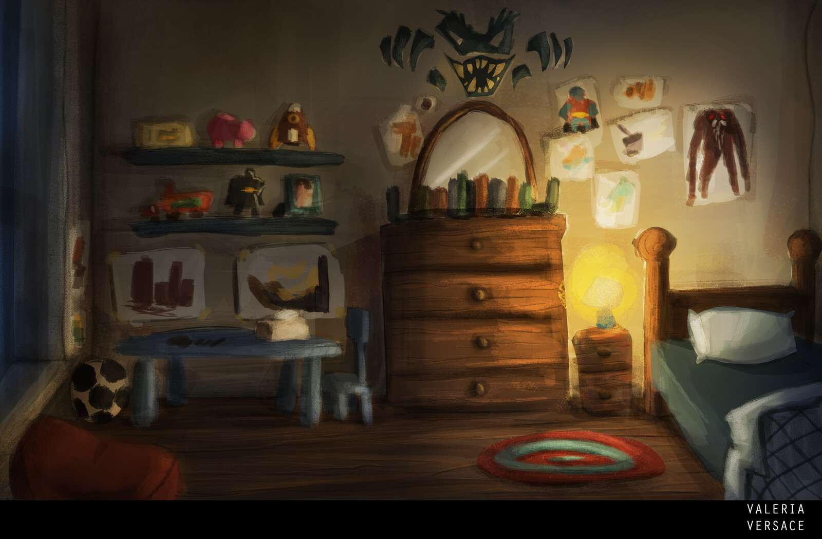 Lucy's Bedroom