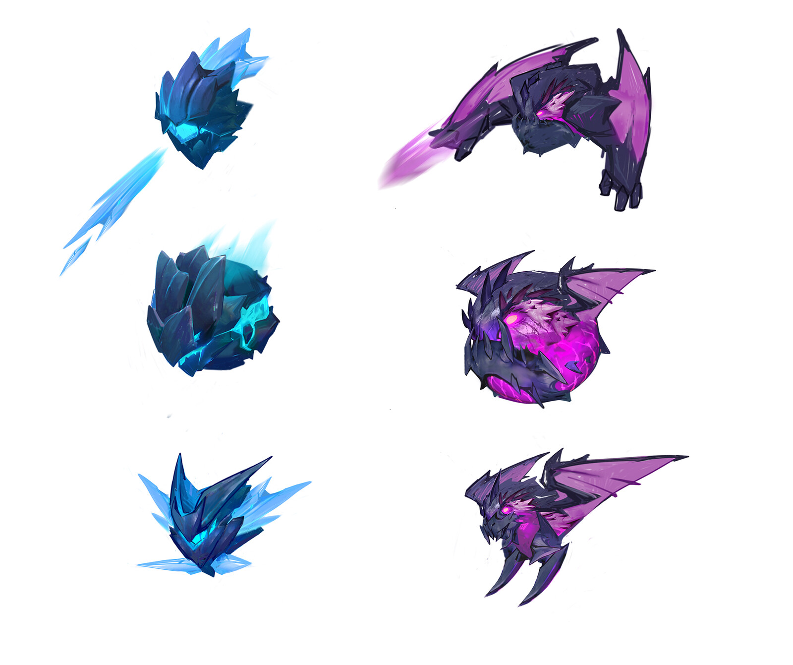 Some really early concepting of what the minions could look like