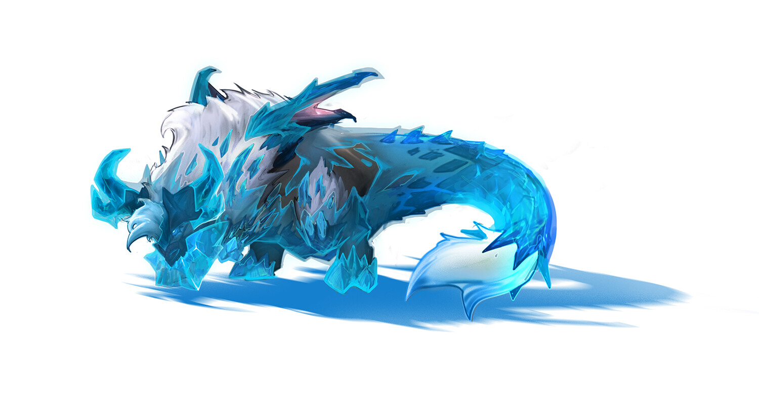 Boreus shields himself after a short time with ice armor, becoming invulnerable until you destroy his minions