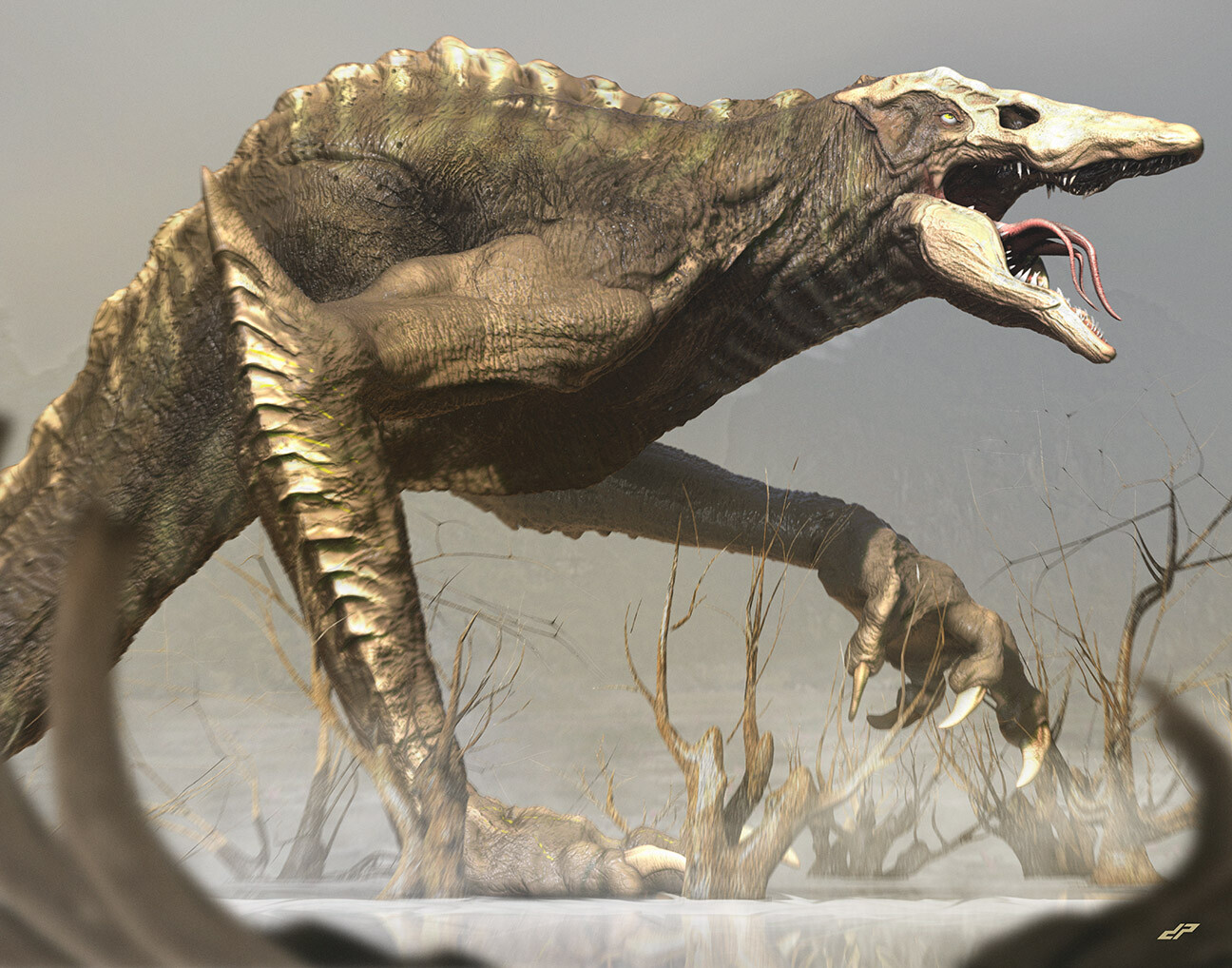 the skull crawler by acrosaurotaurus on deviantart on skullcrawler wallpapers