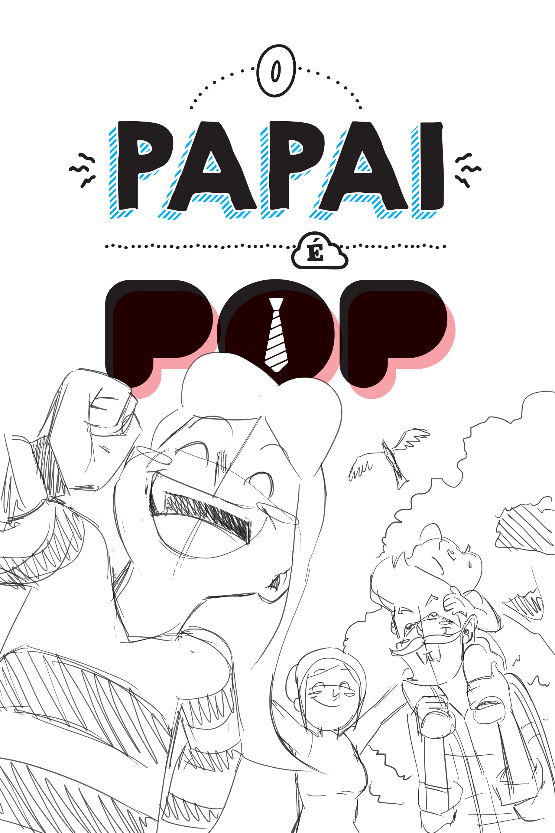 Artstation Papai E Pop Em Quadrinho Daddy S Cool Paulo Brancher