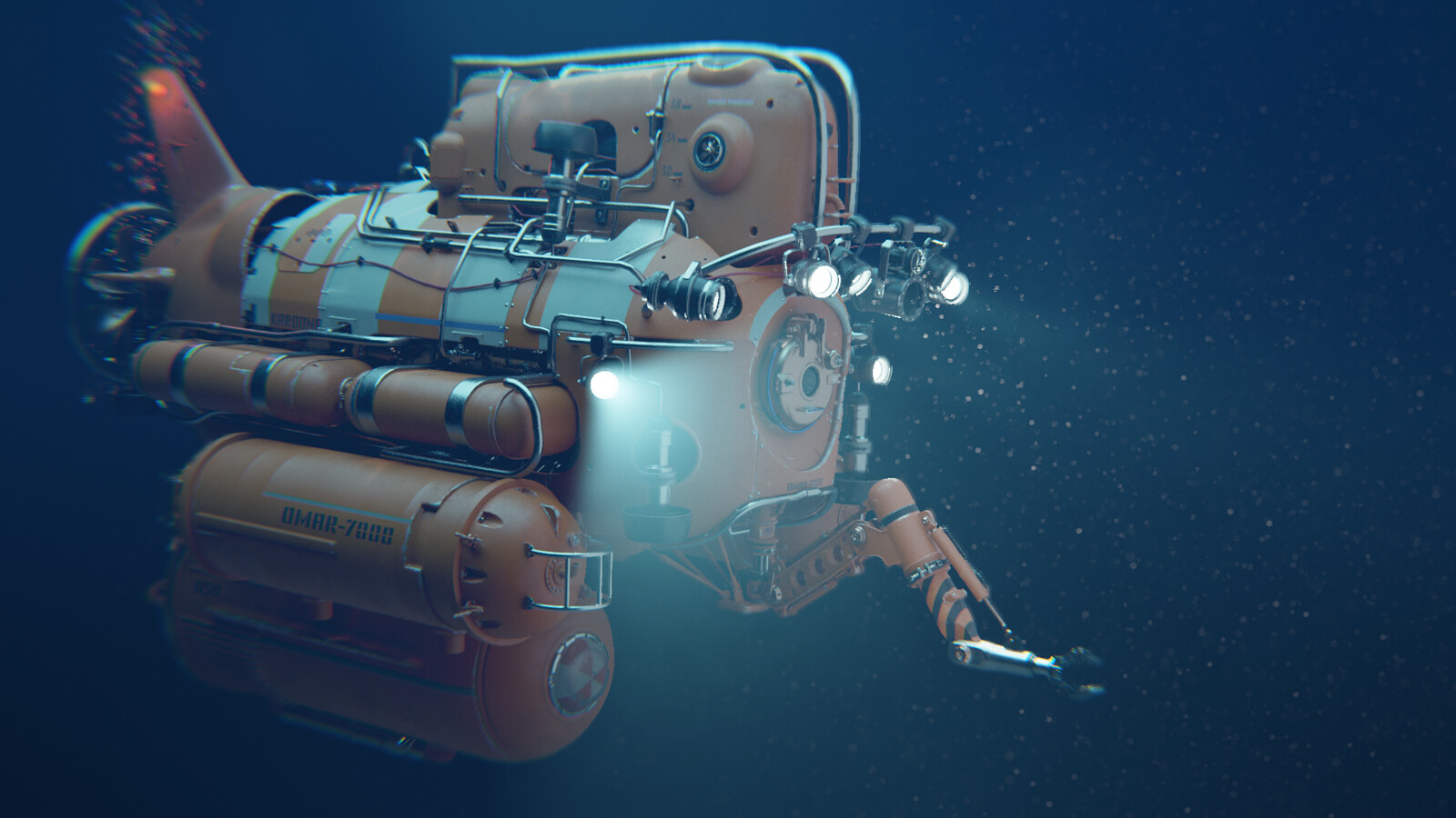 "Lobster" spotted off the coast of the Baltic Sea 