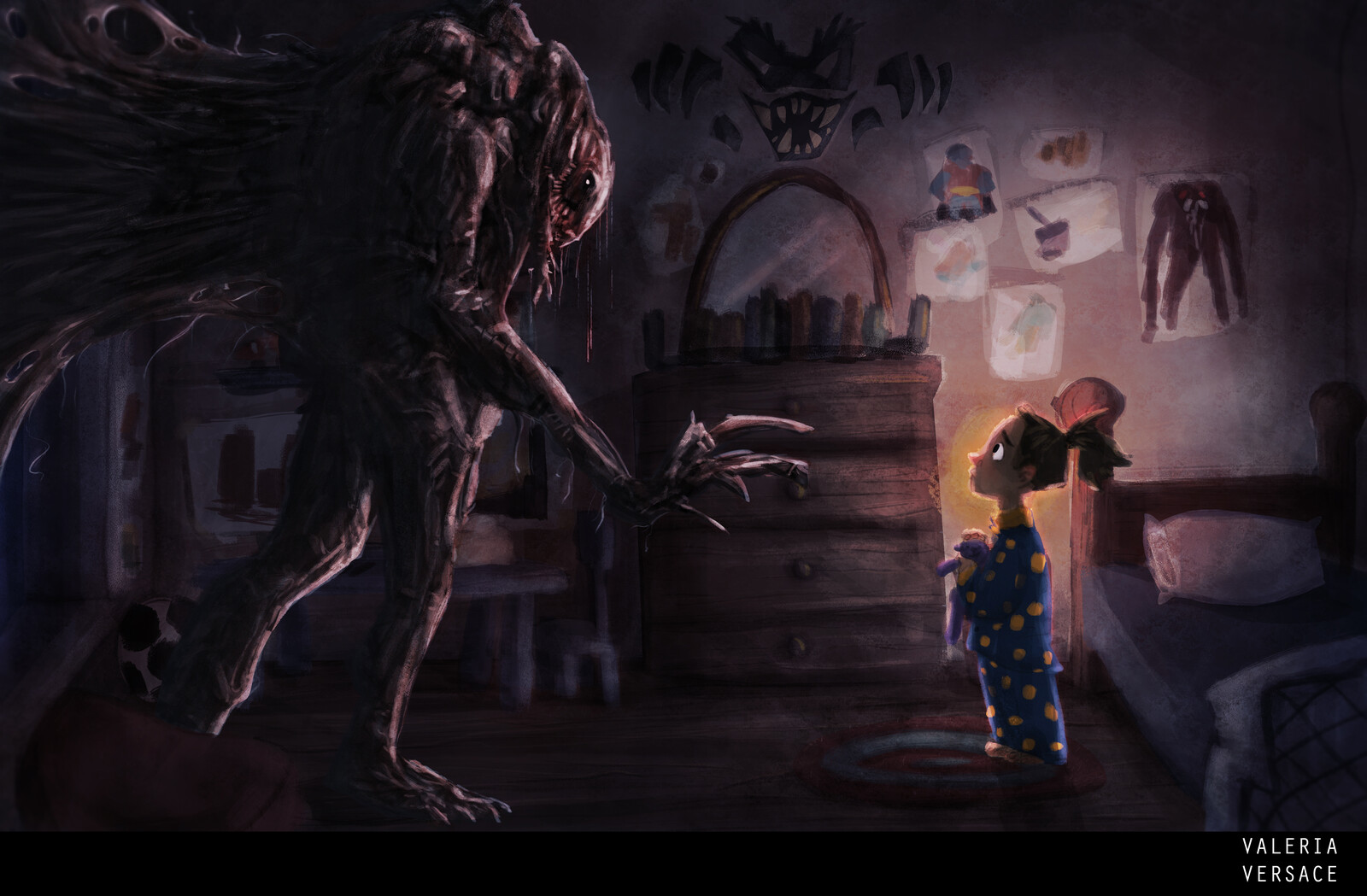 Lucy's Bedroom (Dark)