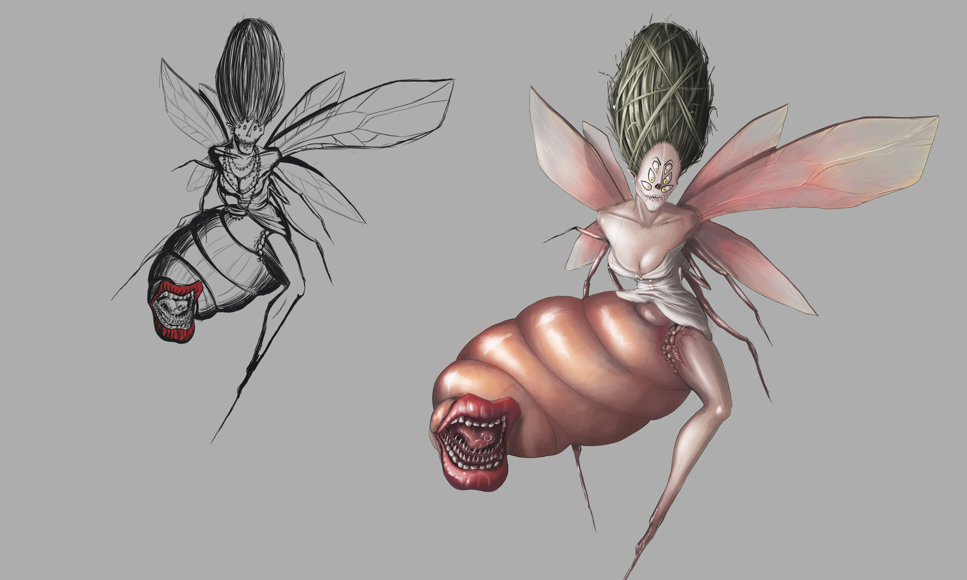 Artstation Dentist And True Form Roberto Dell Accio