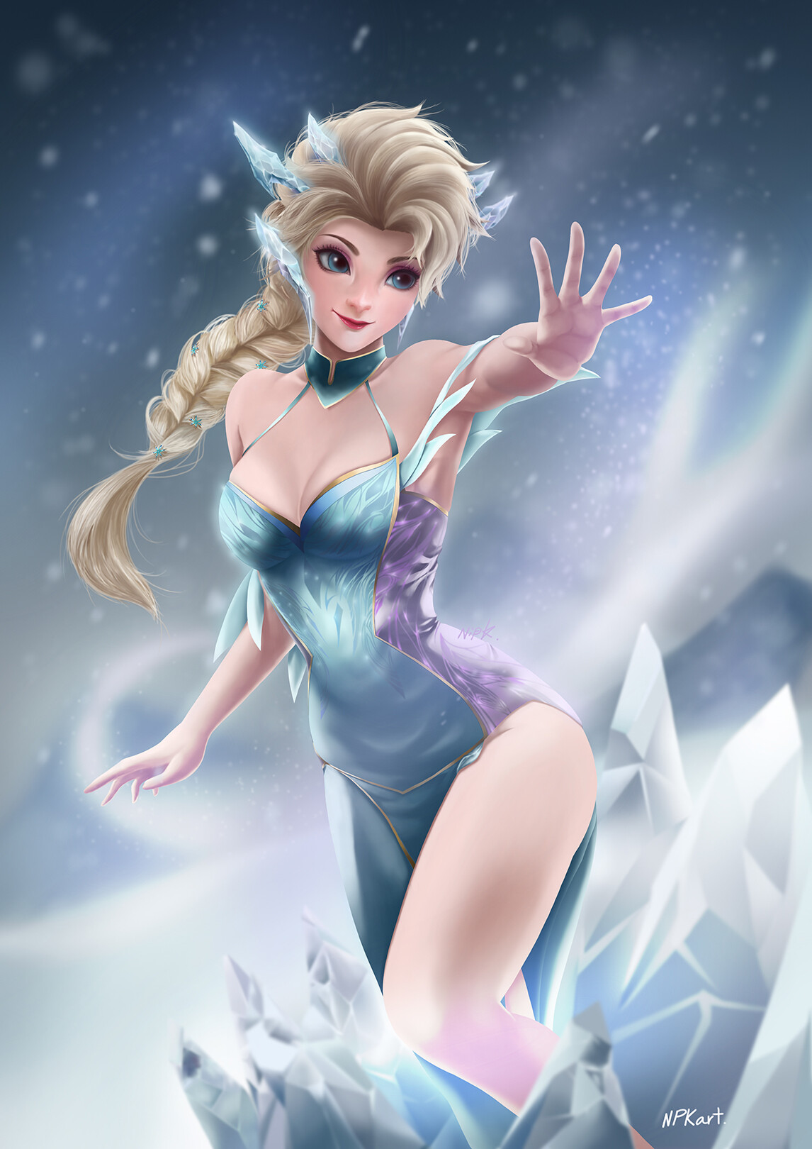 Artstation Elsa Custom Coven Lissandra Skin League Of Legends Nu Phanuwit Kaewseekao