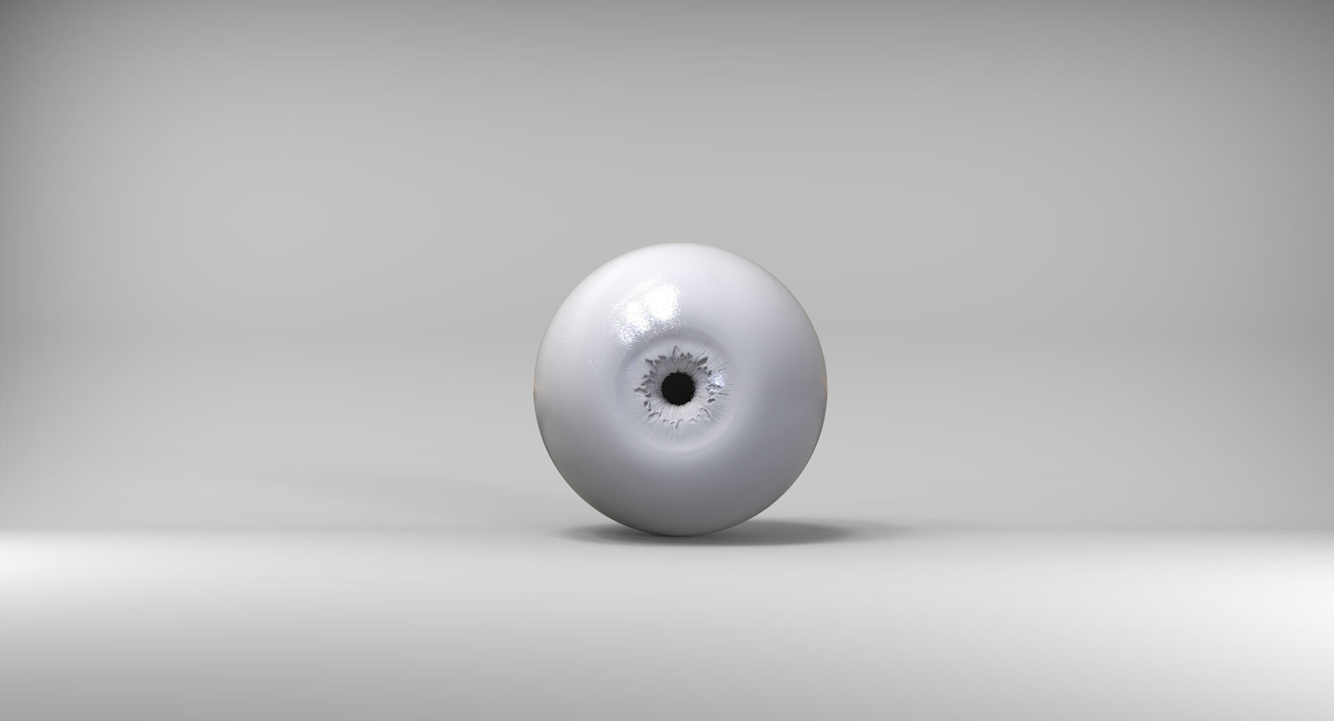 Artstation Eye 3d Model Cartoon Fernando Cebrian