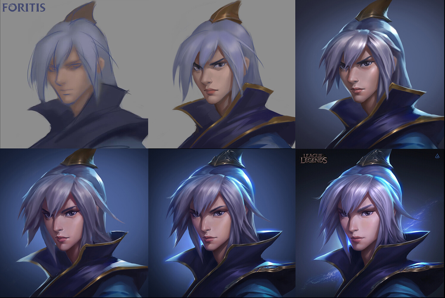 Artstation Lol Fanart Enduring Sword Talon Foritis Wang