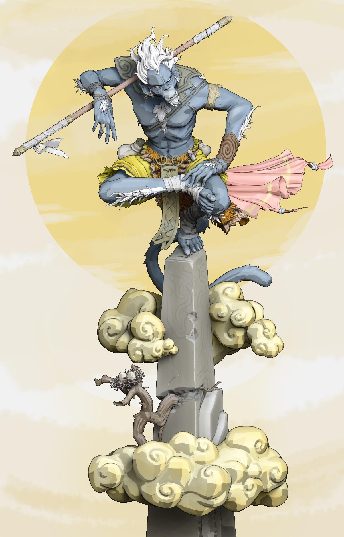 Artstation Sun Wukong Maura Peterson
