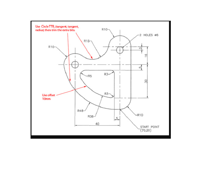 Will Denton 2D AutoCAD Practice 4