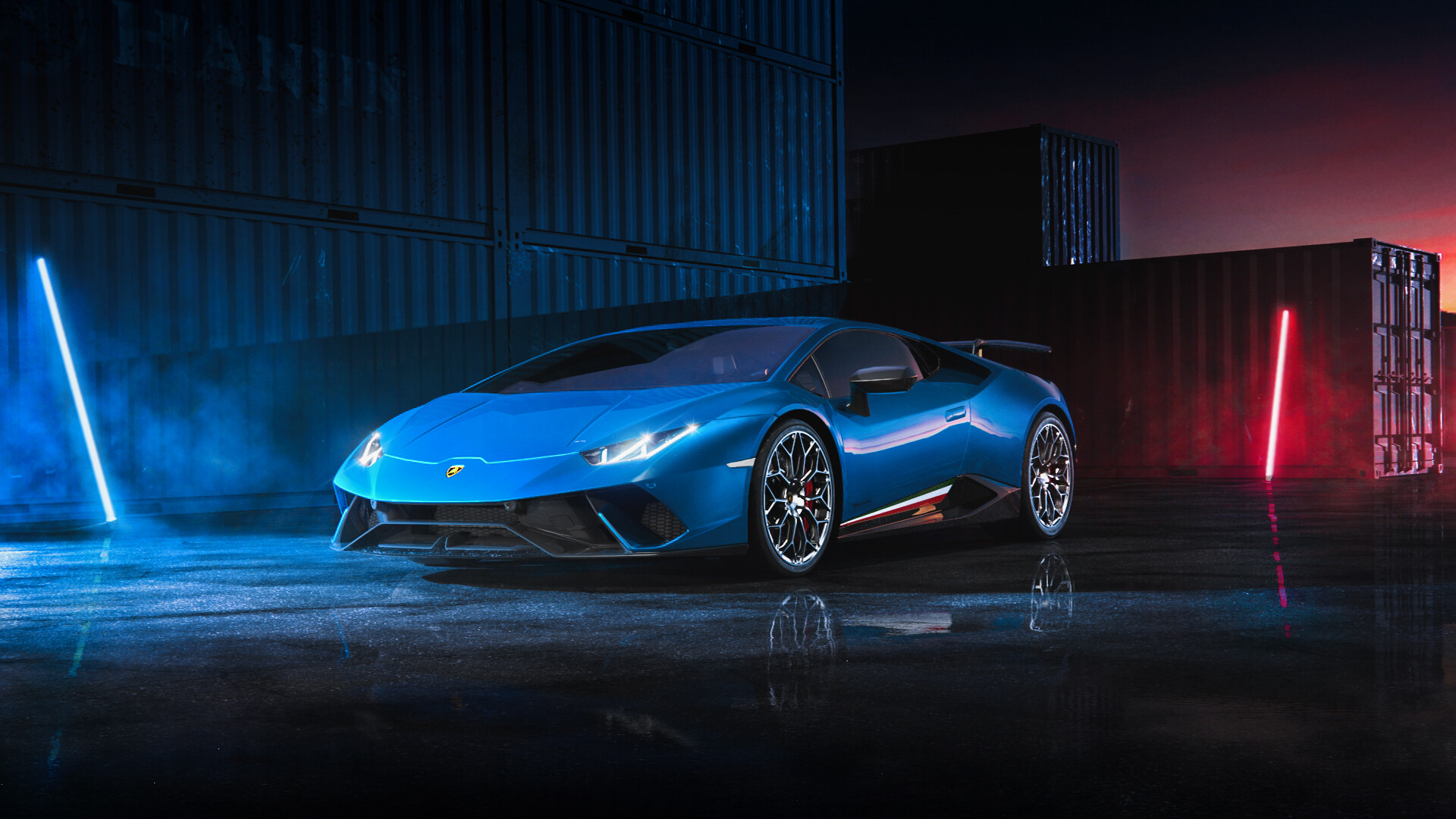 Umit Isik Lamborghini Huracan Performante Cgi