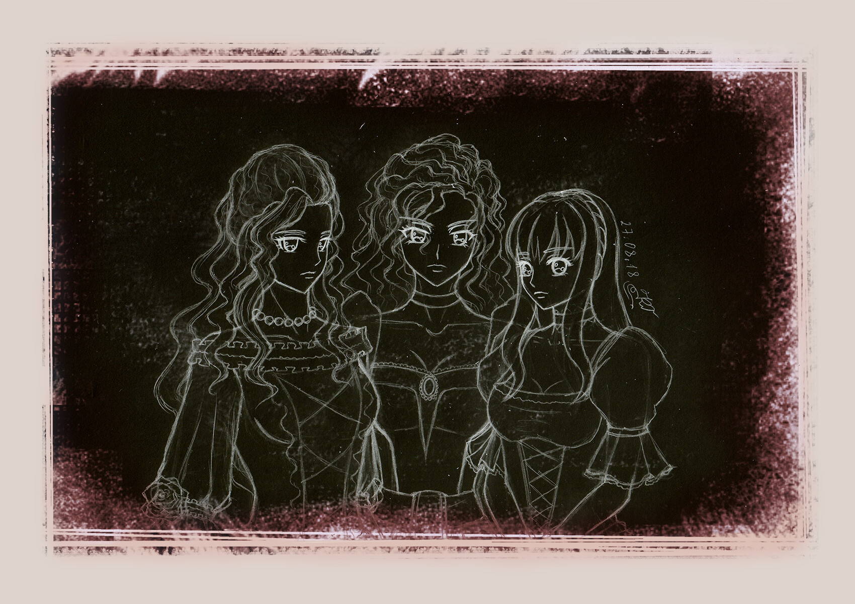 Эстетика Андромеды Блэк. Арт sisters Black Potter. Сестры Блэк арт карандашом. Четвертая сестра Блэк.