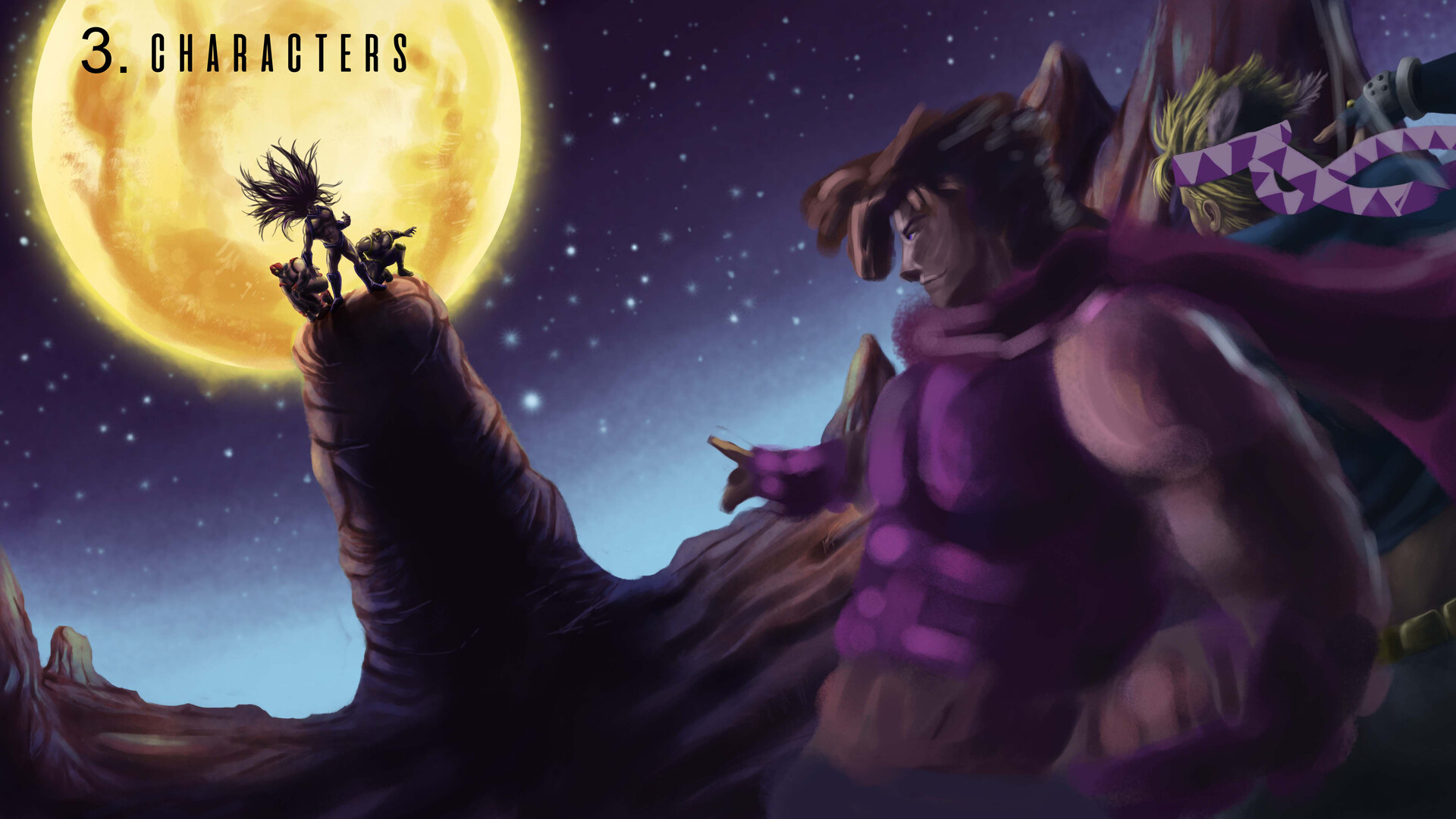 Artstation Jojo S Bizarre Adventure Battle Tendency Juanjo Rojo
