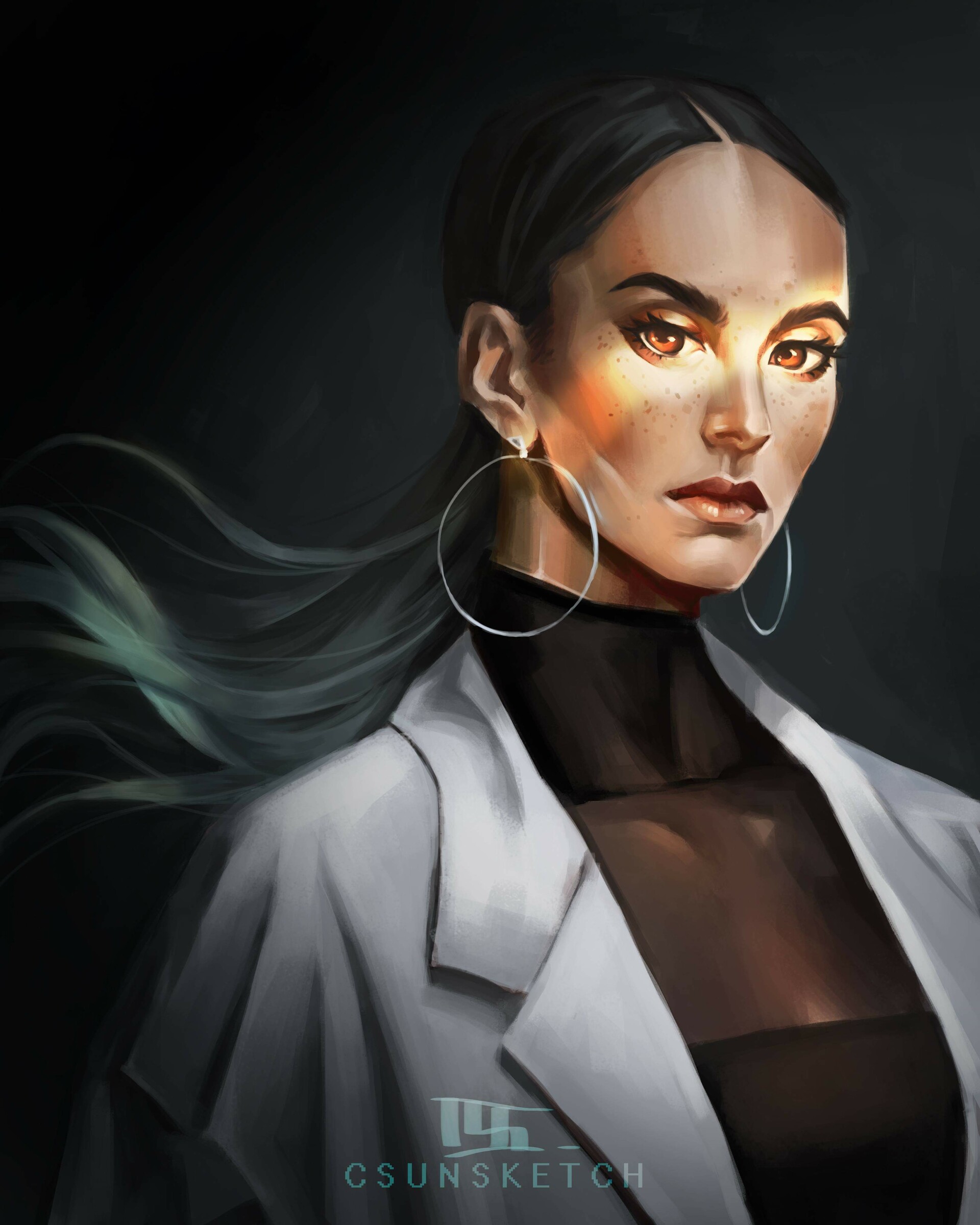 ArtStation - Portrait & lighting practising