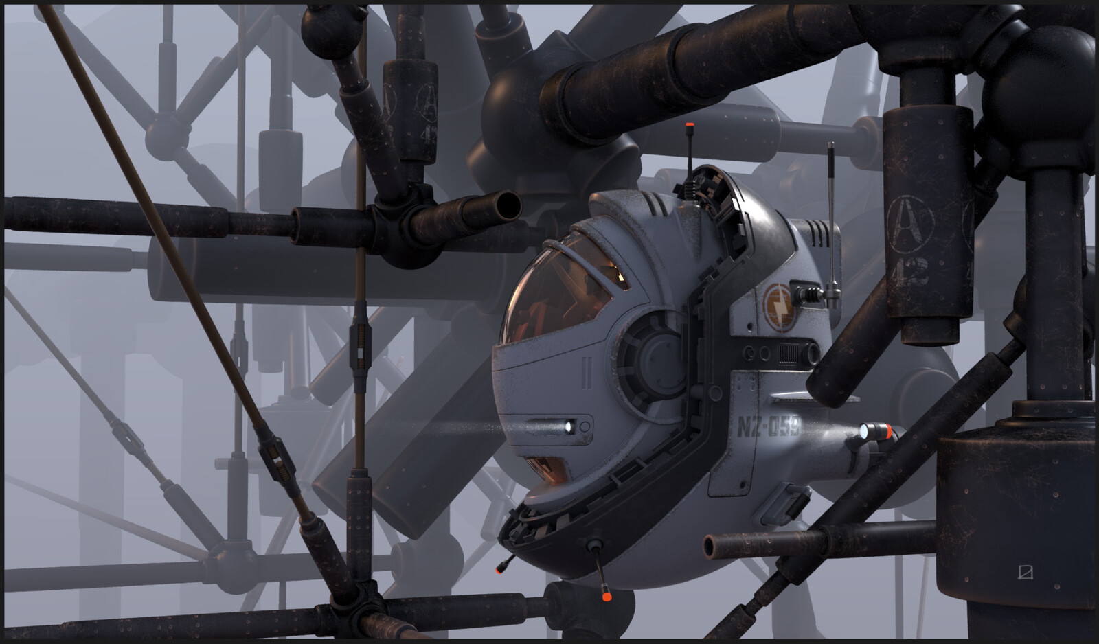 Fini - Modo render with a tiny bit of PS color adjustment