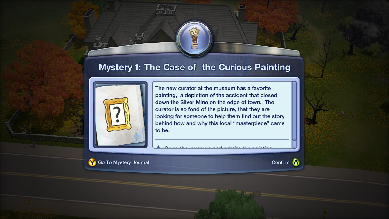 Mystery notification