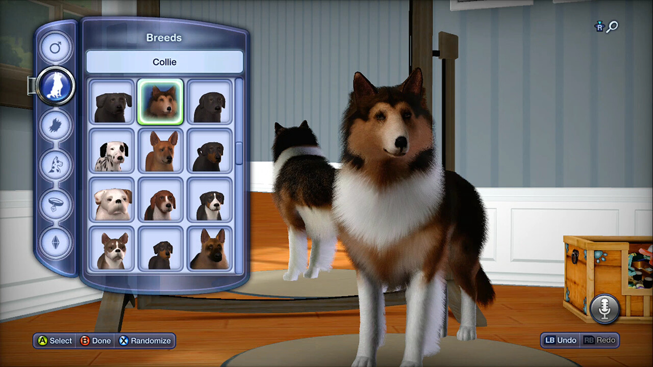 Create a Pet - breed selection