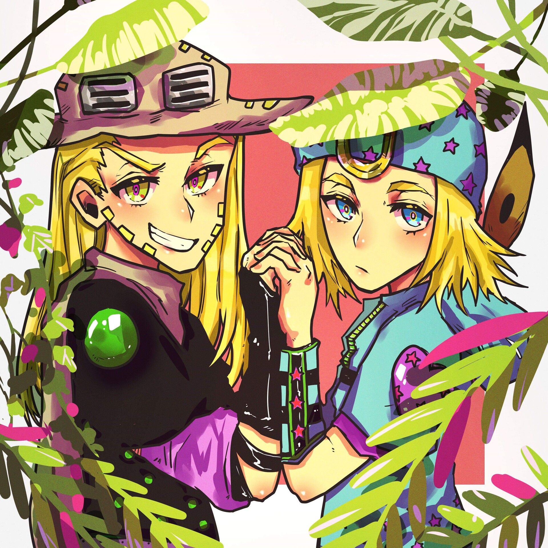 Erikin Chen Some Jojo Fanart Fans love to draw anime characters in another style. erikin chen some jojo fanart