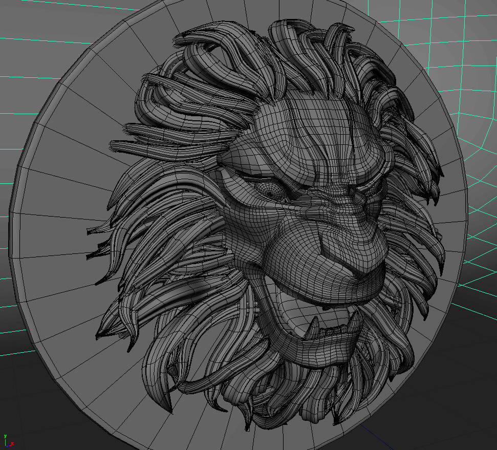 Artstation Narasimha Swami Head Model 3d Siddharth