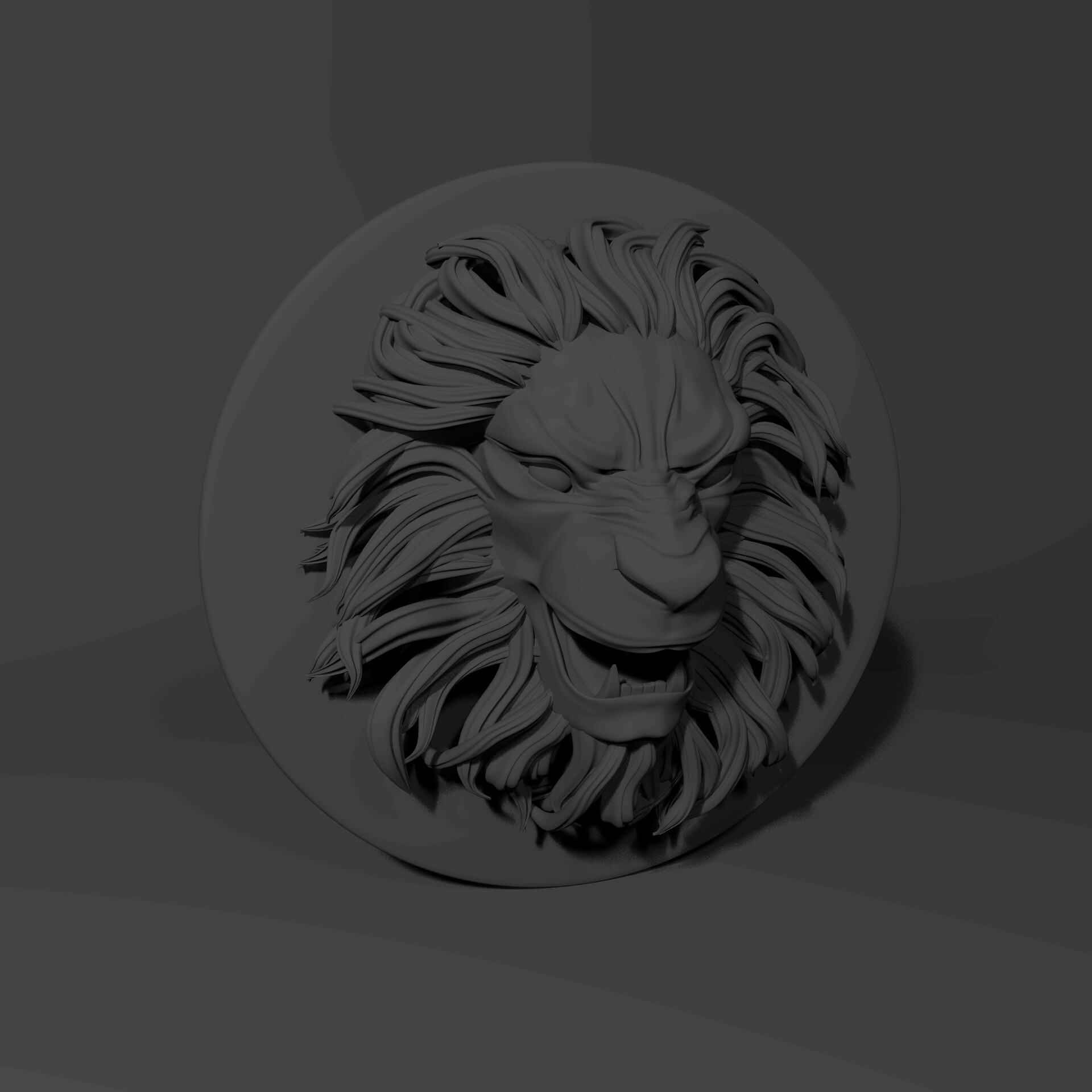 Artstation Narasimha Swami Head Model 3d Siddharth