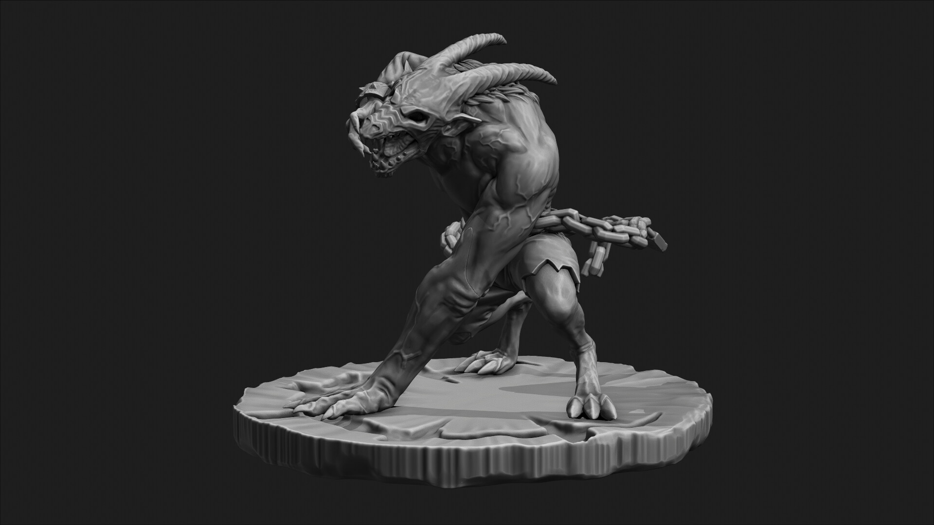 Artstation Abomination Miniature For 3d Print Mikhail Mironovich