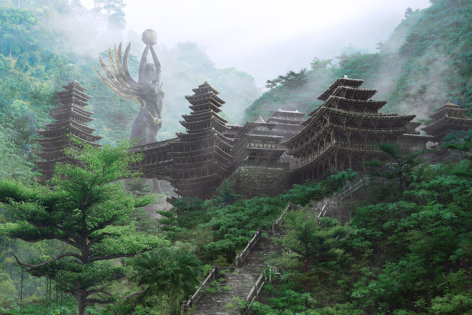 Jungle Monastery