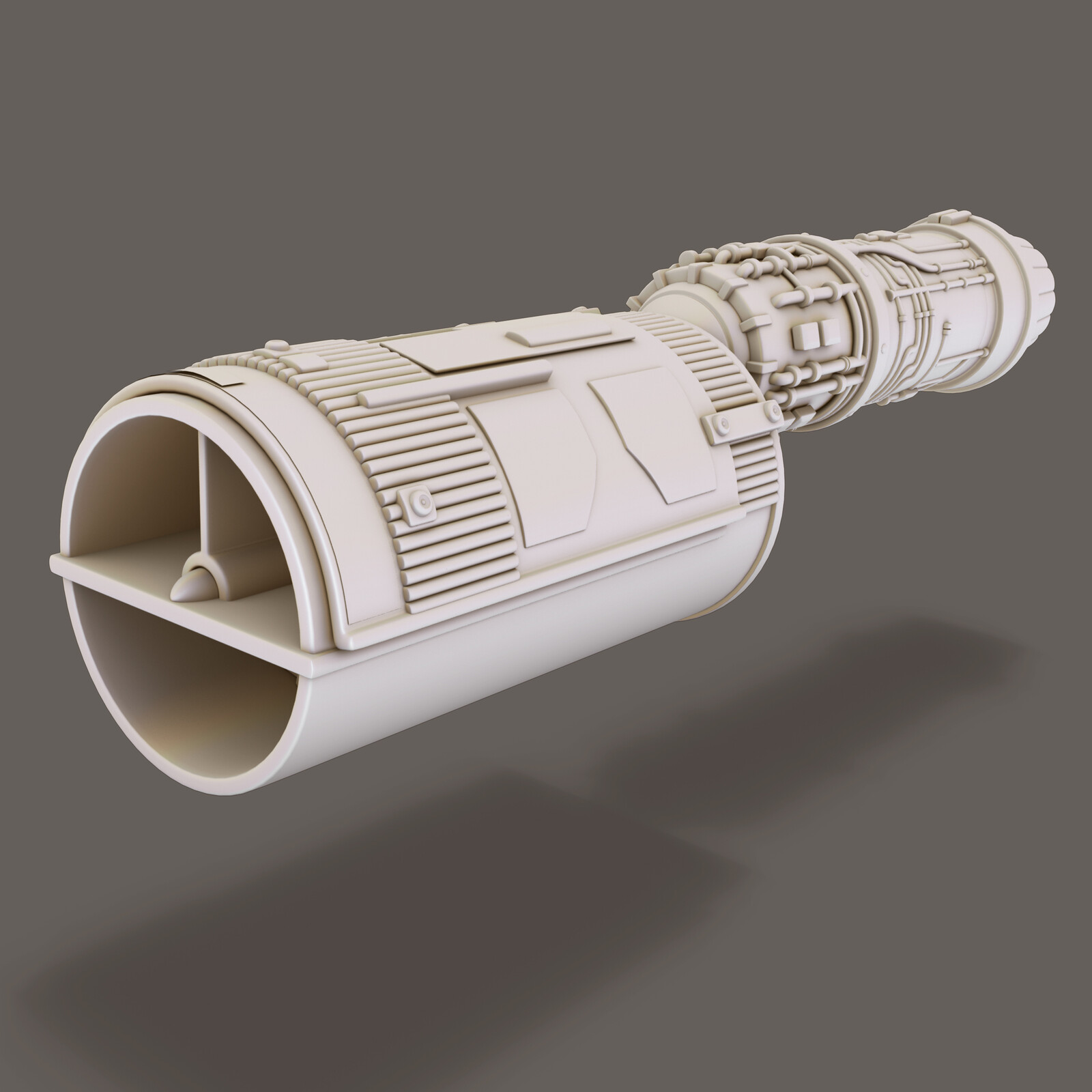 Main engine.