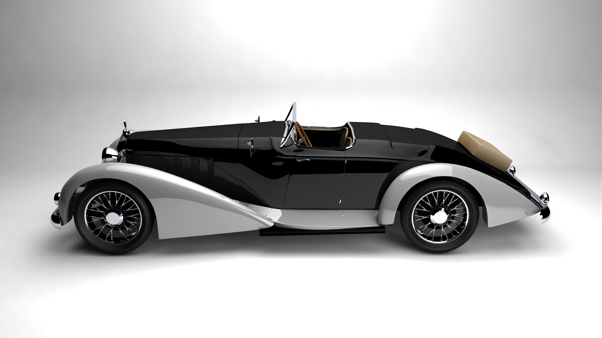Dzanis Brkan Vintage Car 3d Model