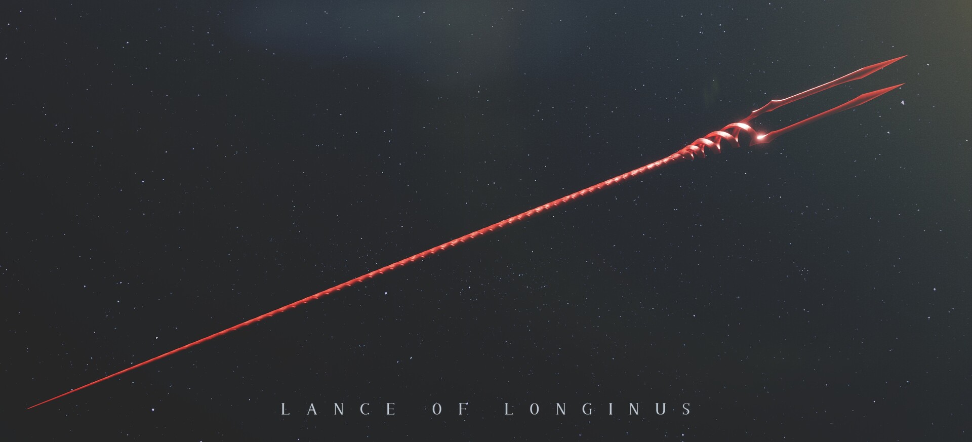 ArtStation Lance of Longinus Fanart for Neon Genesis Evangelion