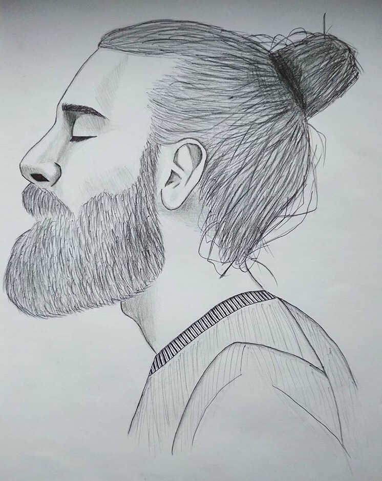 beard sketch
