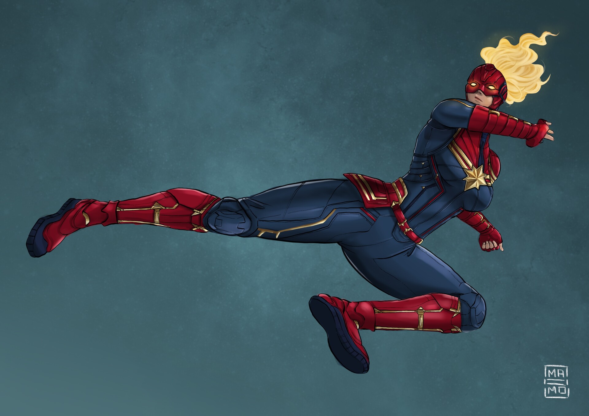 ArtStation - Captain Marvel
