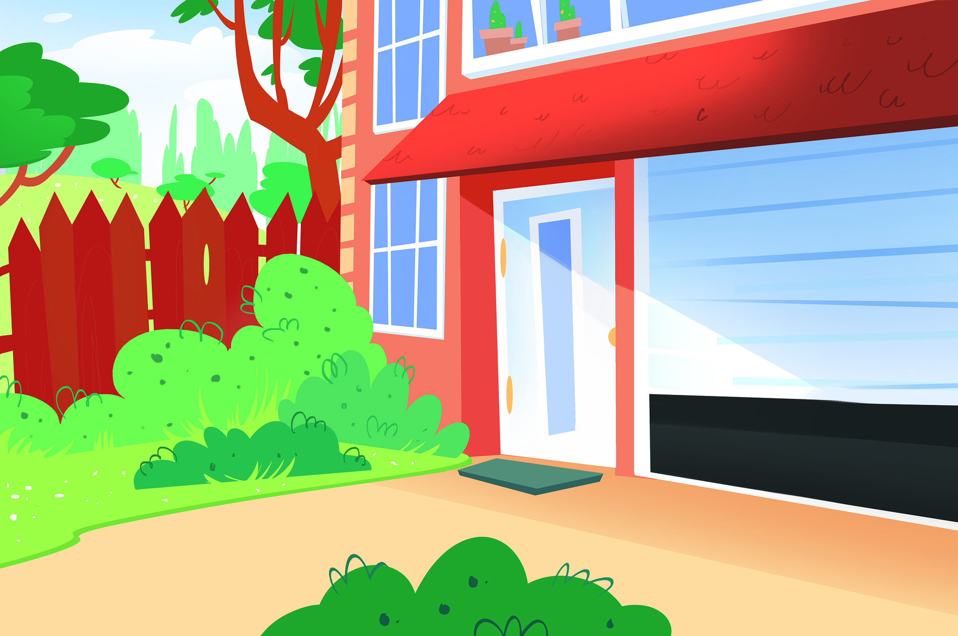 John Paul 2d Game Or Animation Background