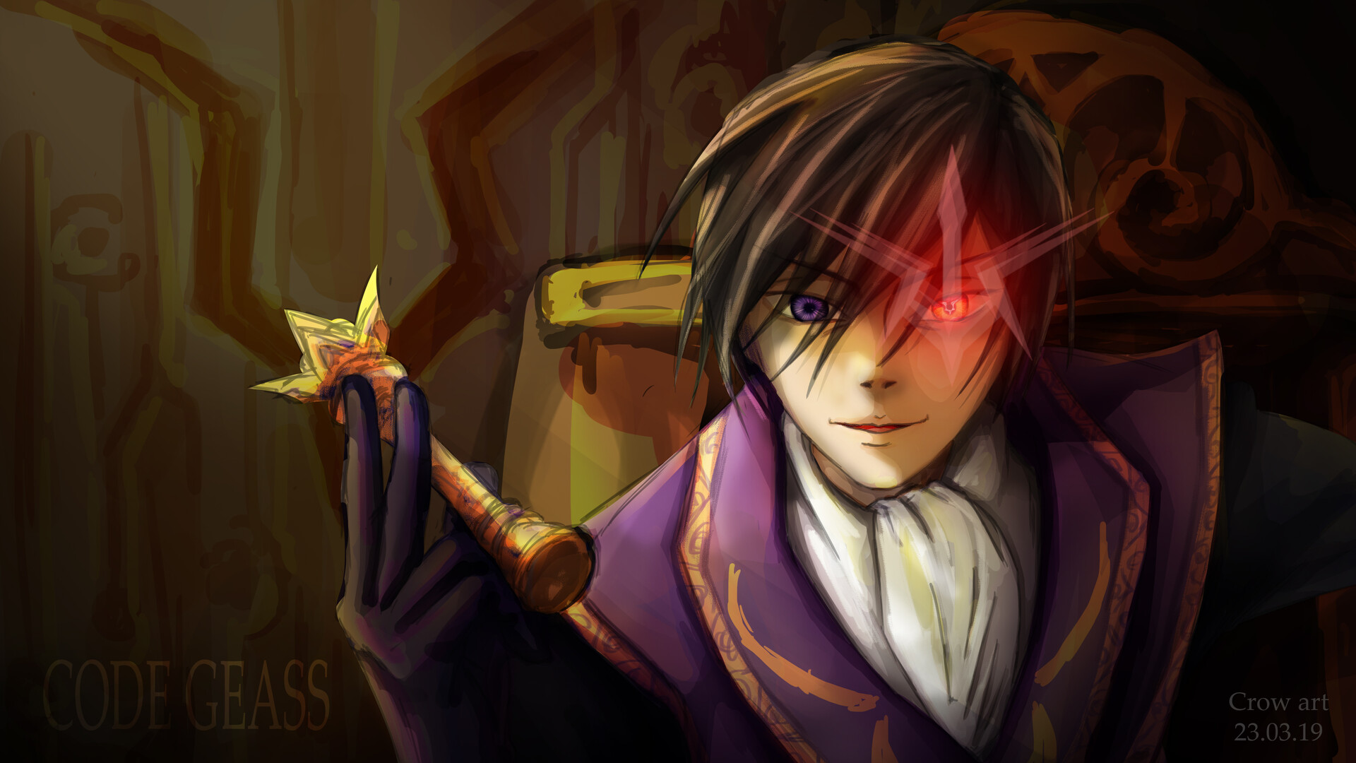 Artstation Code Geass Crow Art