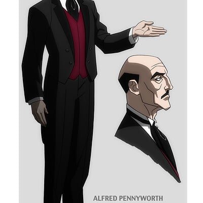 Jerome moore alfred pennyworth color toner