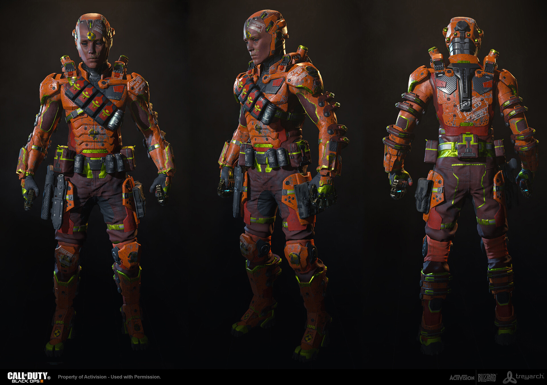 Artstation Black Ops Iii Loot Character Skins Stephen Ytuarte