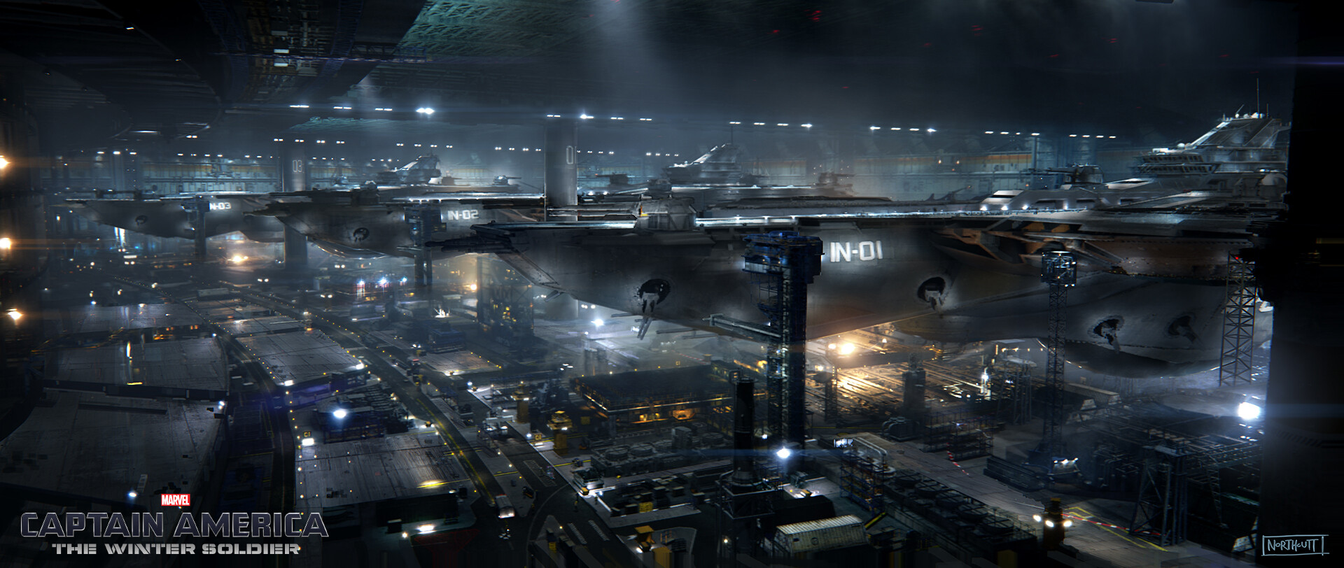 ArtStation Captain America The Winter Soldier 2014 (Disney)