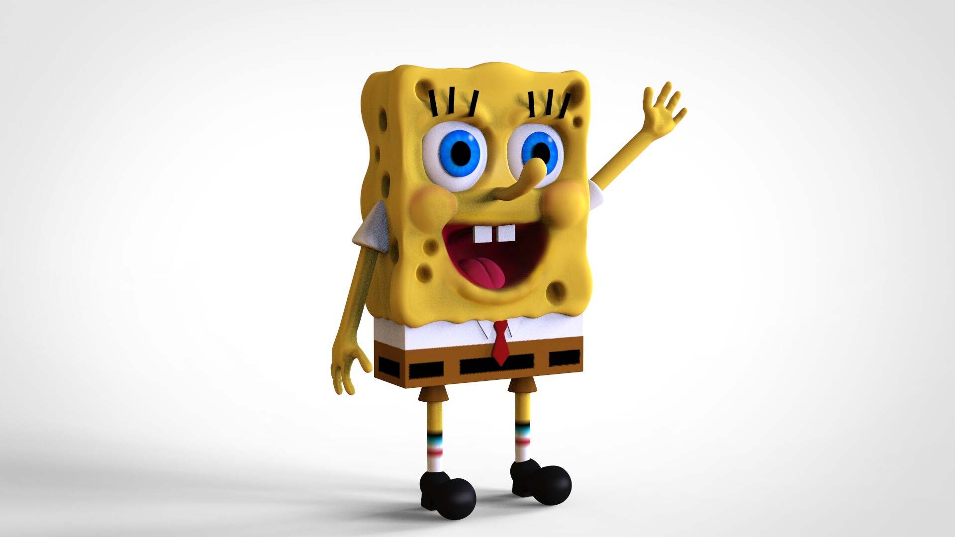 Artstation Spongebob Squarepants 3d Model