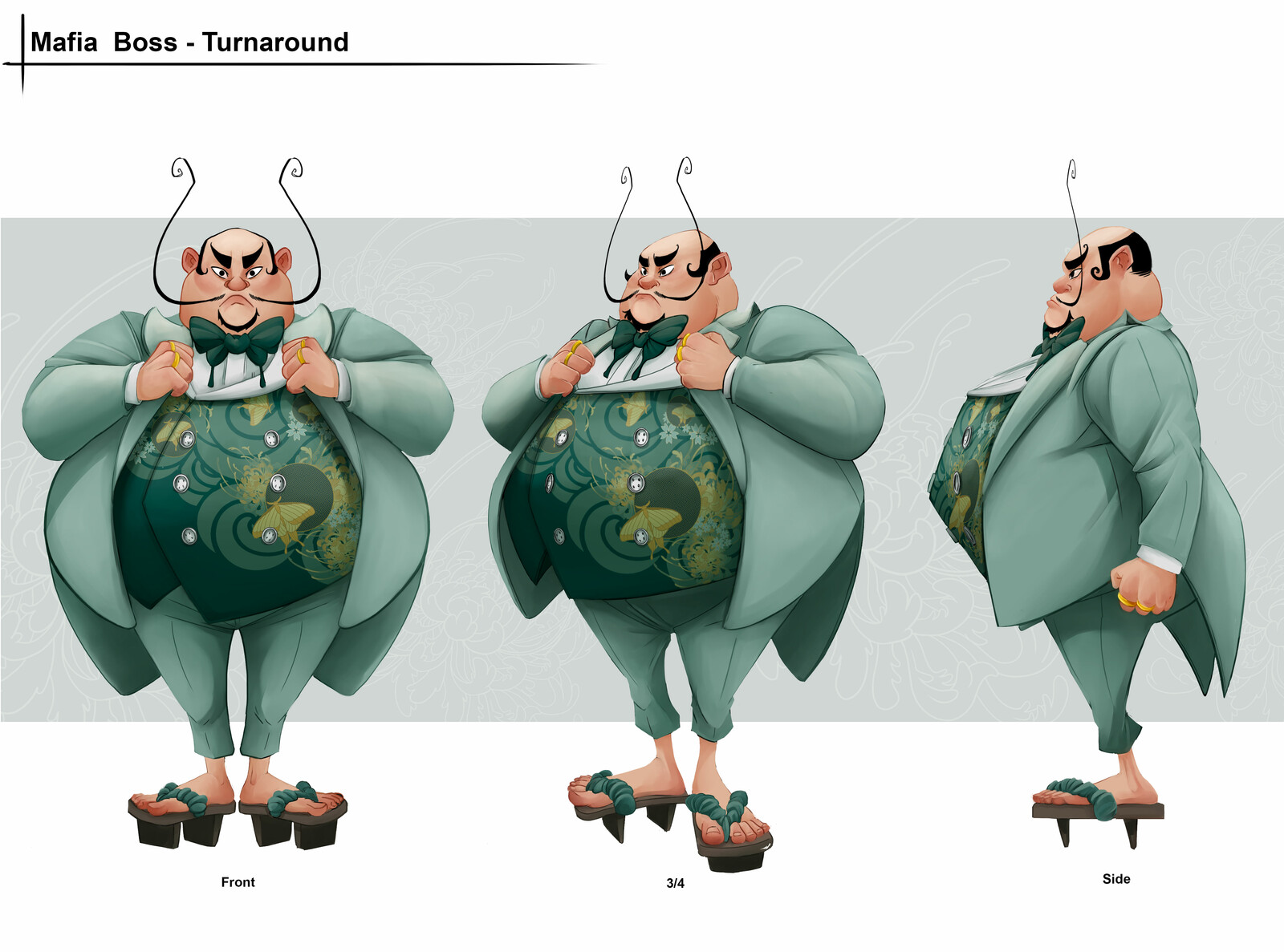 photo Mafia Boss Cartoon Characters artstation mafia boss character