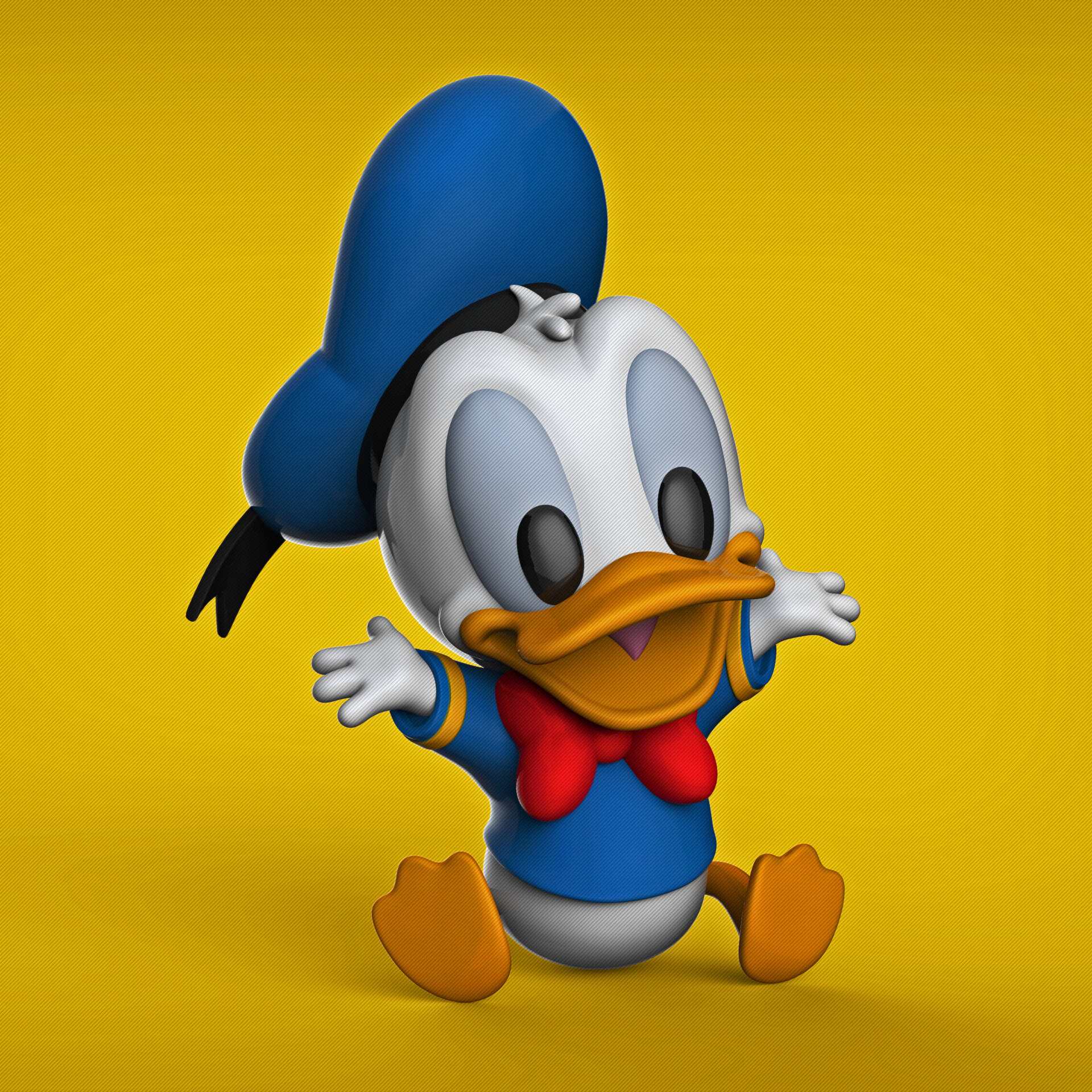 ArtStation - Donald Duck Cute