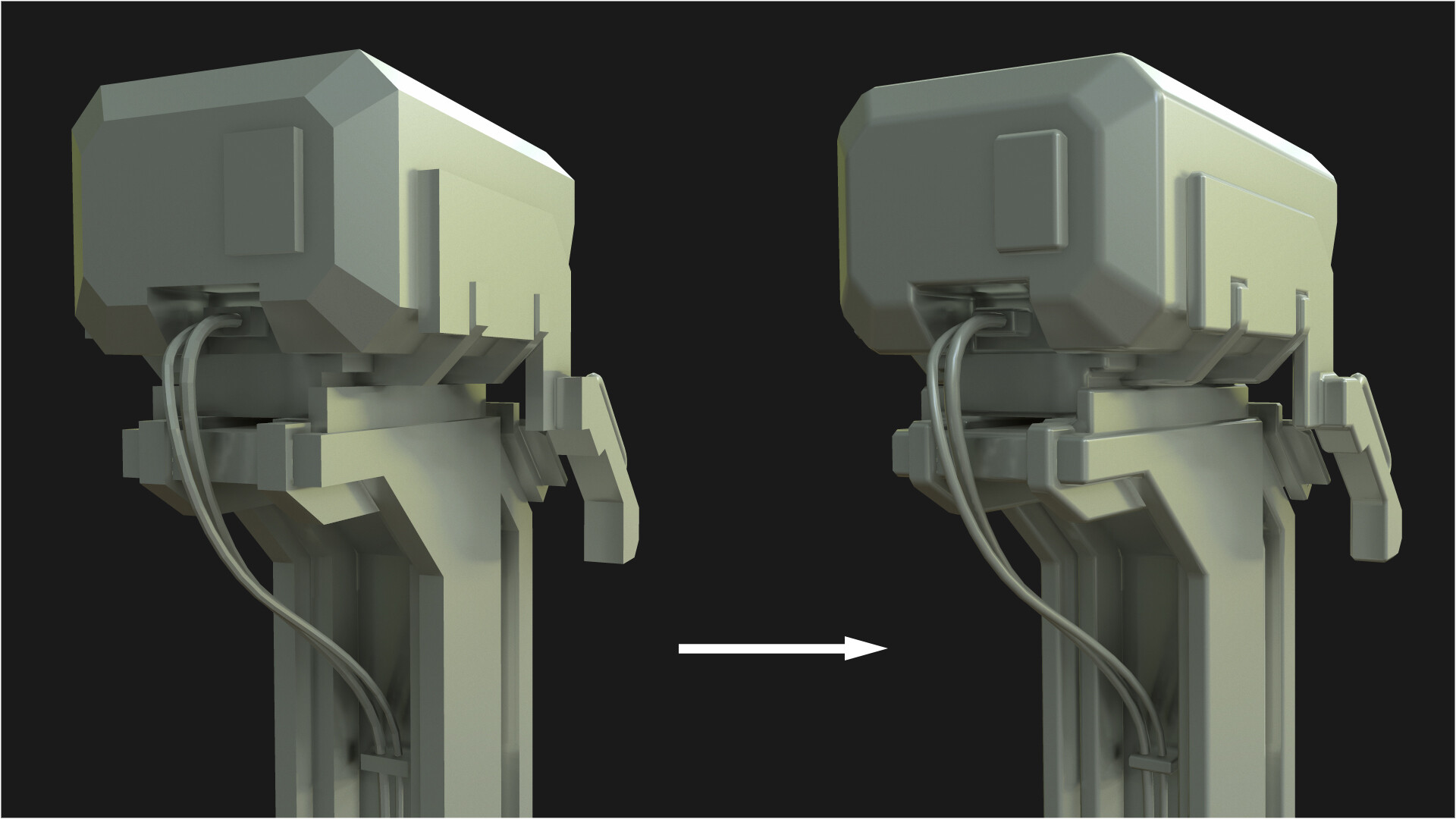 Artstation Custom Normals Tool For 3ds Max Ben Boscher