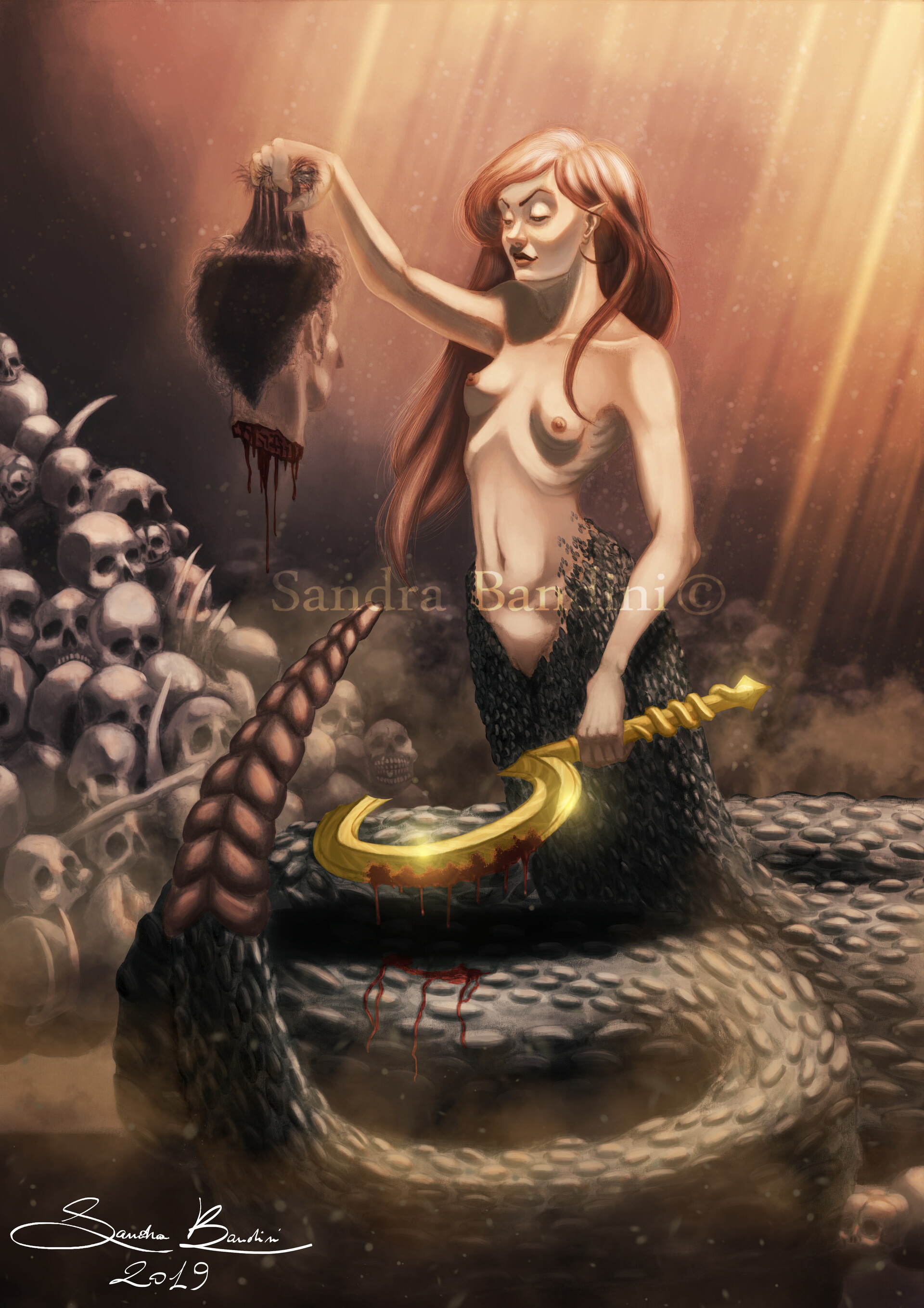 artstation lamia sandra bandini