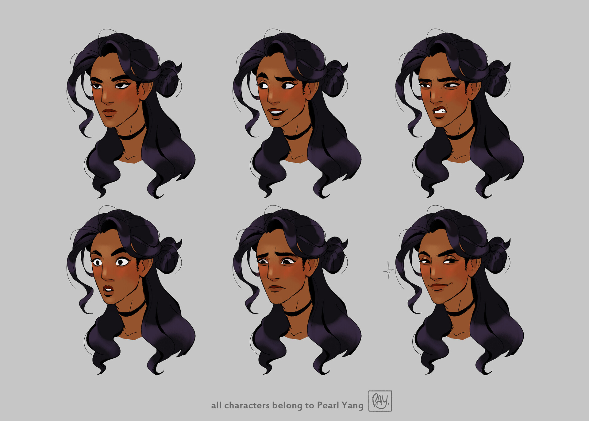 ArtStation - Skylar expressions