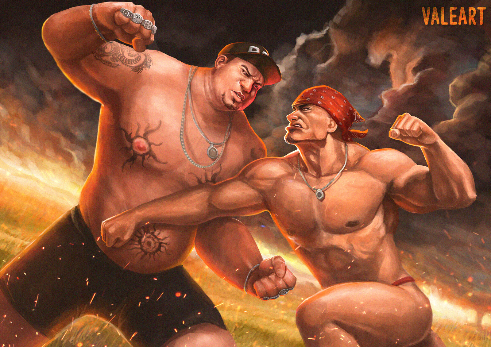 Artstation Dante Gulapa Vs Ricardo Milos Kurt Maligaya