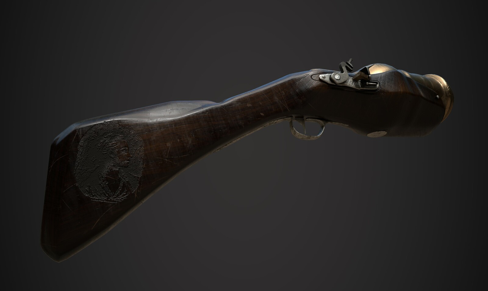  Grenade Launcher Flintlock, "Charlotte" 