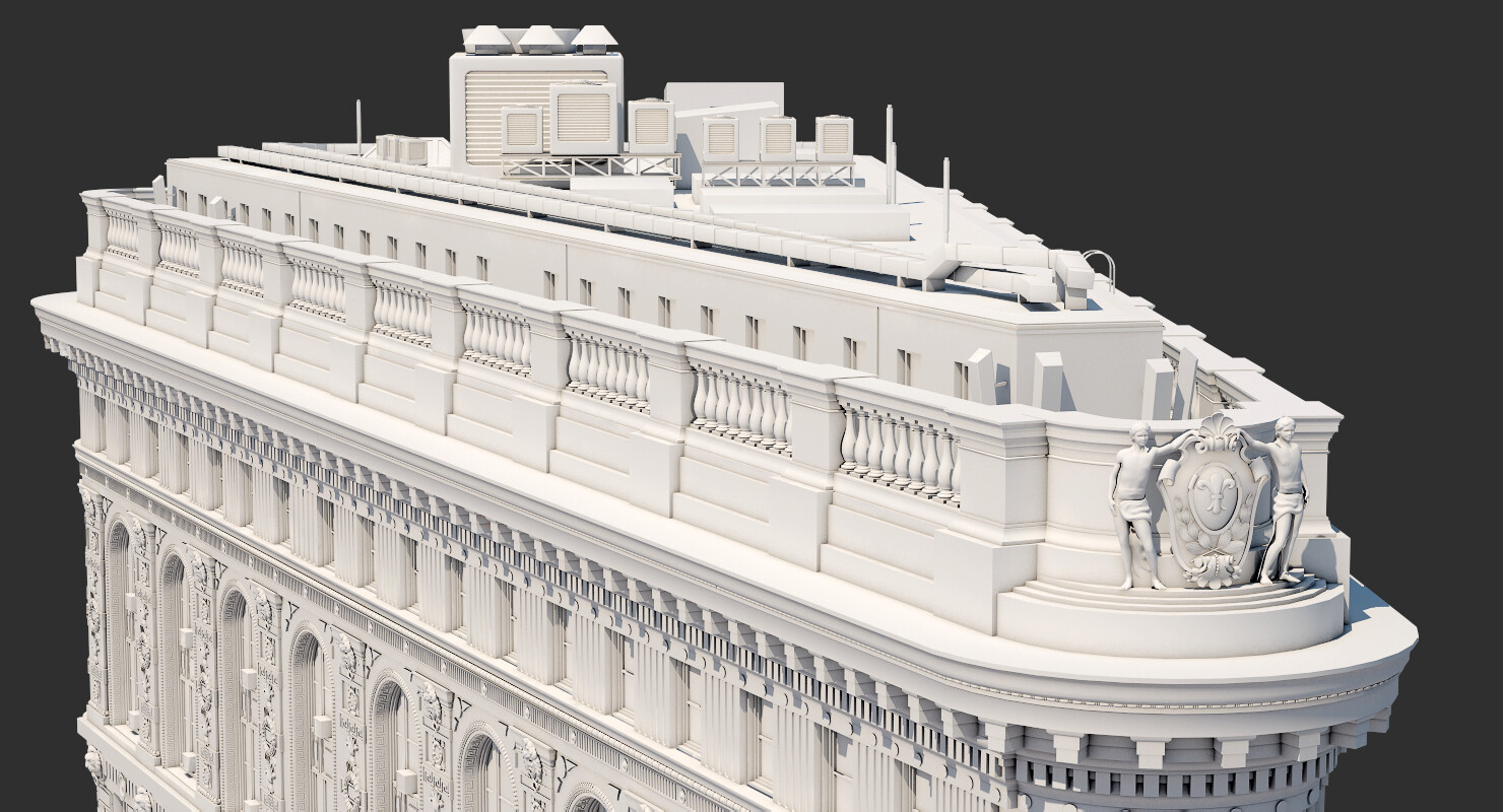 Flatiron online building model