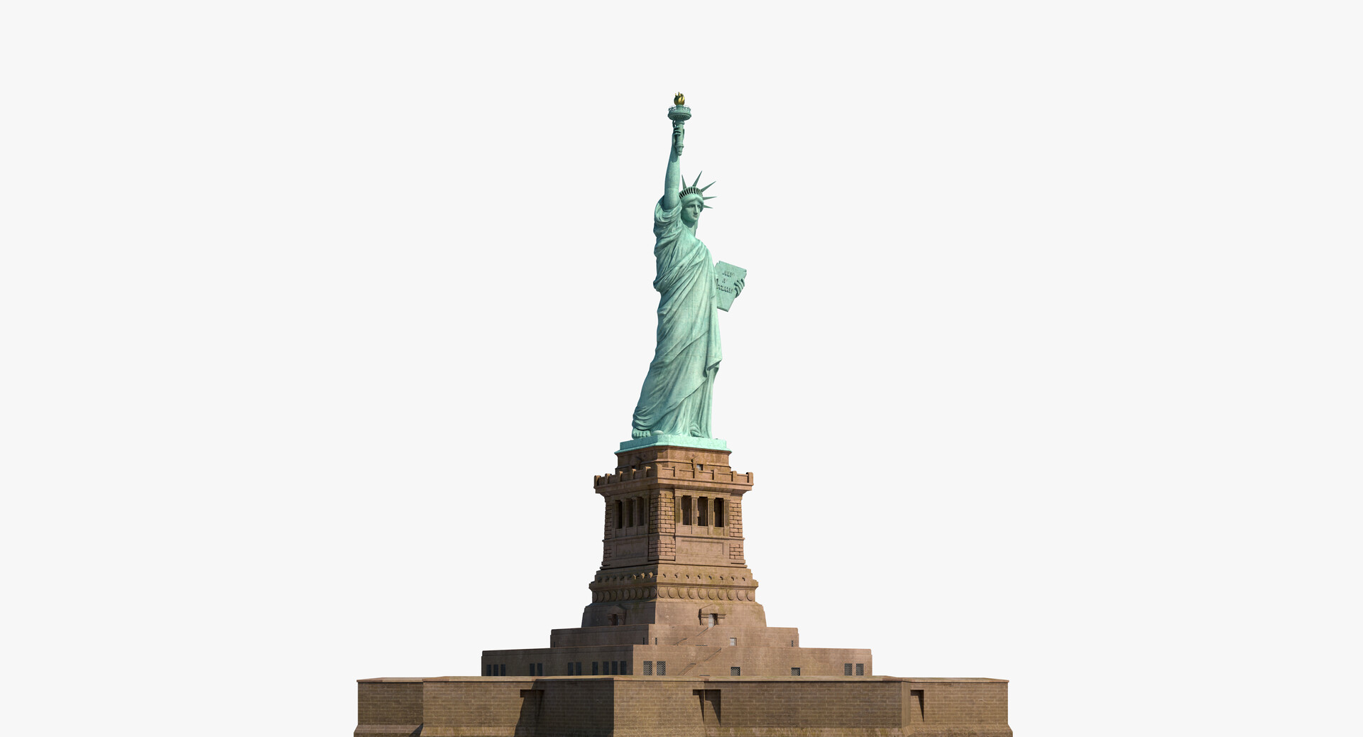 Artstation Statue Of Liberty 3d Model Tim Safiullin