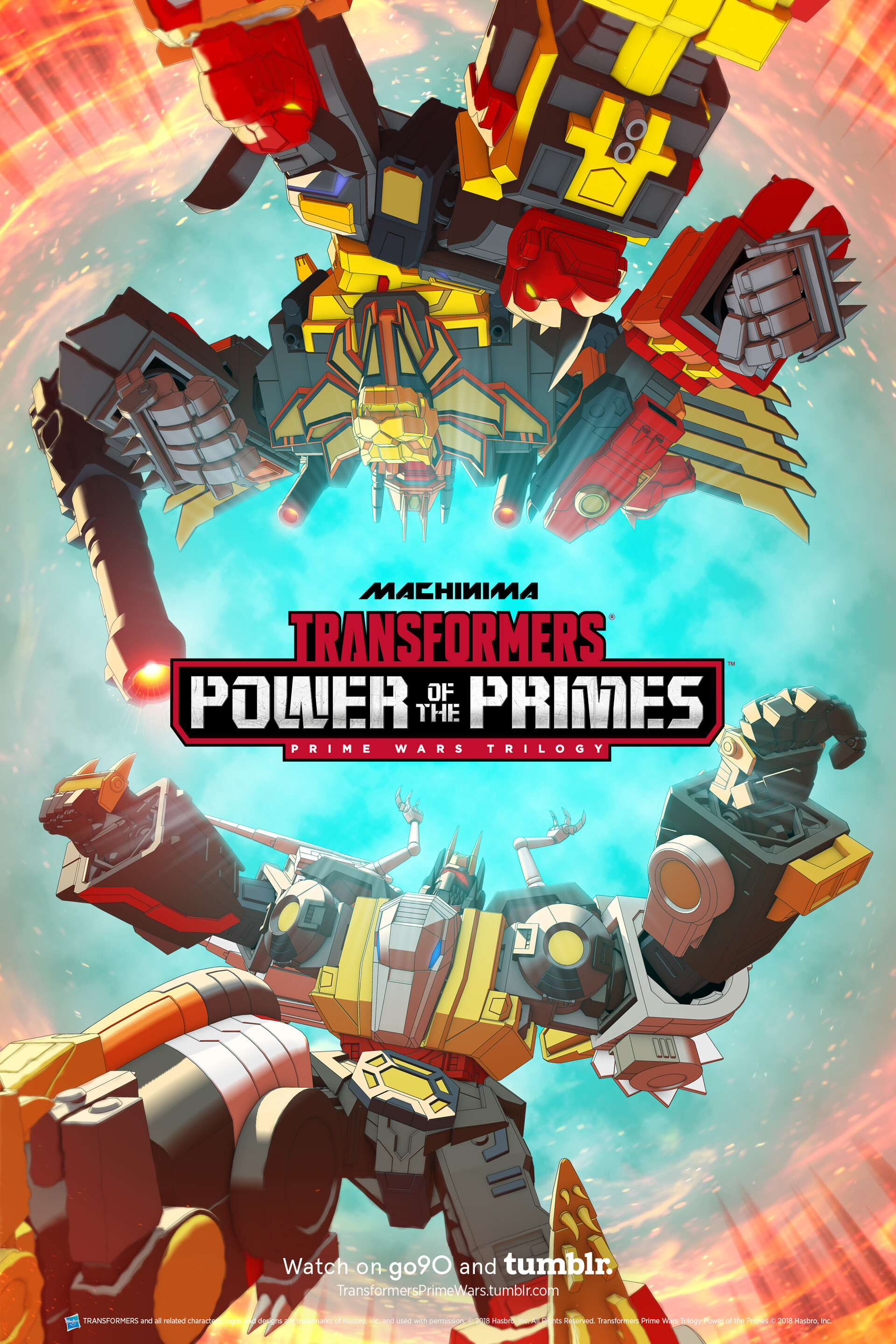 Power of prime transformers top