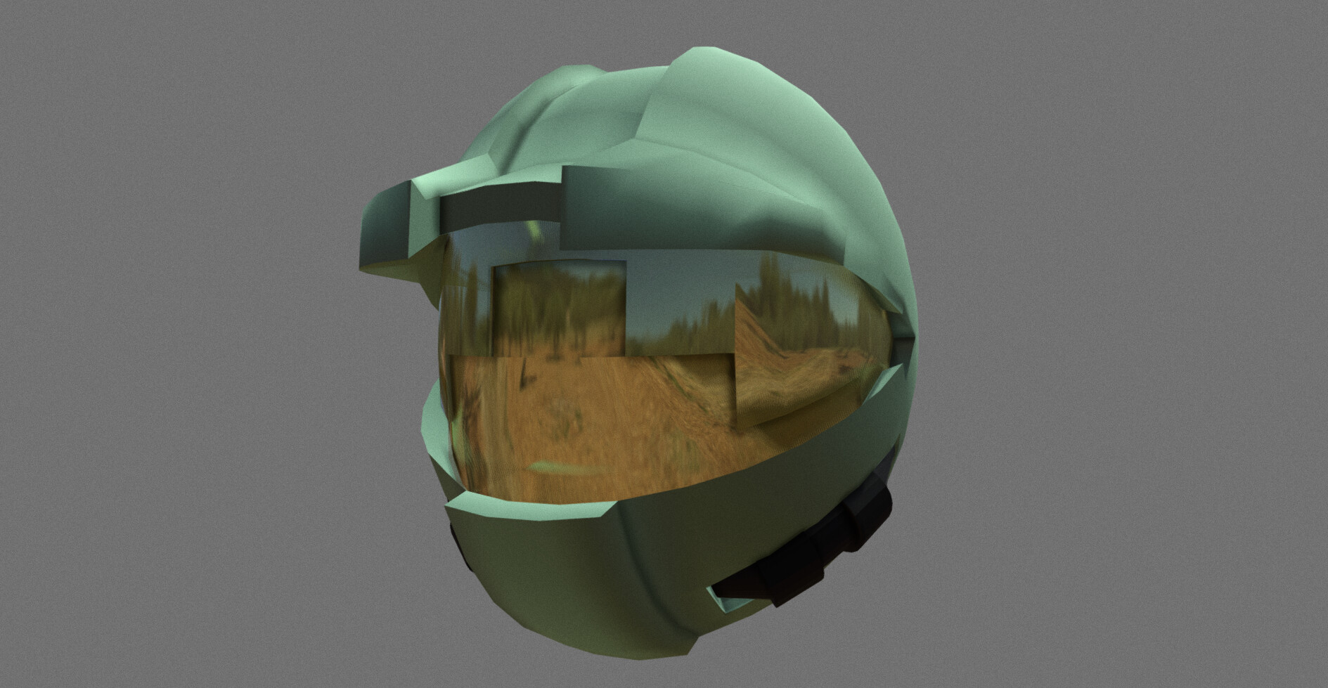 Artstation Master Chief Helmet It S A Circle Robby Burke