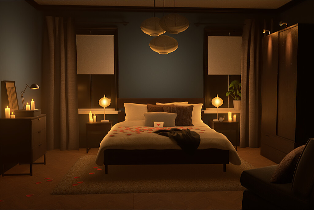 Interior mood shop lighting