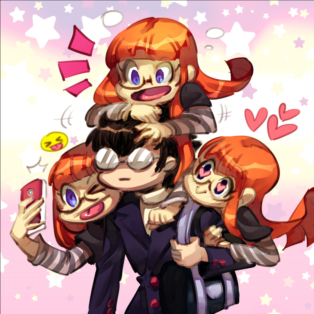Futaba Sakura &amp; Joker from Persona 5.